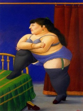 Fernando Botero Painting - La recomara Fernando Botero